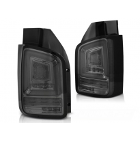 Pilotos Traseros Led Vw T5 04.03-09 Smoke Full Led-Intermitente Dinamico Indicator