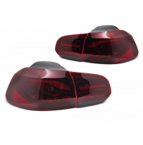 PILOTOS TRASEROS LED ROJOS LED OLED para VW GOLF 6 08-13