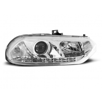 Alfa Romeo 156 10.97-06.03 Faros Delanteros Luz Diurna Cromados