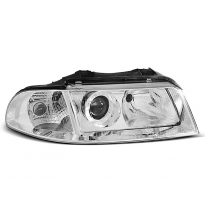 Faros Delanteros Audi A4 01.99-11.00 Cromado
