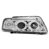 Faros Delanteros Angel Eyes Audi A3 8l 08.96-08.00 Angel Eyes Cromados