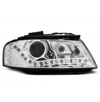Audi A3 8p 05.03-03.08 Faros Delanteros Luz Diurna Cromados