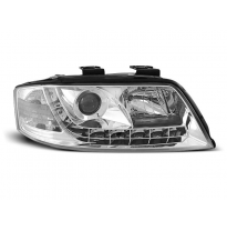Audi A6 05.97-05.01 Faros Delanteros Luz Diurna Cromados