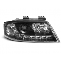 Audi A6 05.97-05.01 Faros Delanteros Luz Diurna Fondo Negro