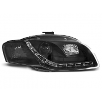 Audi A4 B7 11.04-03.08 Faros Delanteros Luz Diurna Fondo Negro