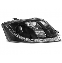 Audi Tt 99-05 Faros Delanteros Luz Diurna Fondo Negro 9 PINES