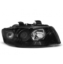 Faros Delanteros Audi A4 B6 10.00-10.04 Negro