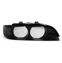 Faros Delanteros Bmw E39 95-00 Lente H7 Negro Ahumado