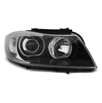 Faros Delanteros Angel Eyes Bmw E90/E91 03.05-08.08 Led Fondo Negro