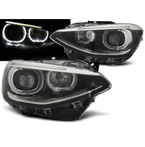 Faros Luz Diurna Bmw F20 / 21 11-12.14 Ae Luz Diurna Real Homologacion R87 Negro