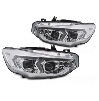 FAROS DE XENÓN CROMADOS para BMW F32/F33 13-17