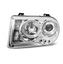 Faros Delanteros Angel Eyes Chrysler 300c 05-10 Angel Eyes Cromados