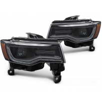 FAROS LED LUZ DIURNA compatibles con JEEP GRAND CHEROKEE 16-21