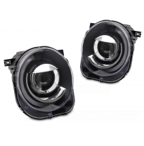 FAROS DELANTEROS JEEP RENEGADE 14- LUZ TUBO NEGRA