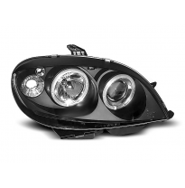 Faros Delanteros Angel Eyes Citroen Saxo 09.99-06.03 Fondo Negro