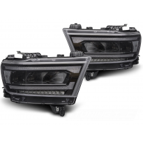 FAROS DELANTEROS LED LUZ DIURNA INTERMITENTE DINAMICO compatibles con DODGE RAM 19-22