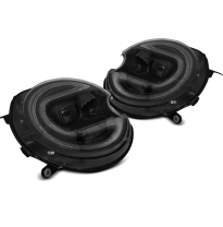 FAROS DELANTEROS FAROS DELANTEROS LUZ NEGRO LED HID para BMW MINI (COOPER) 06-14