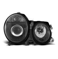 Faros Delanteros Mercedes W210 E-Klasa 06.99-03.02 Negro
