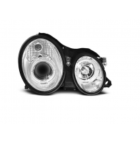 Faros Delanteros Angel Eyes Mercedes W208 Clk 03.97-04.02 Angel Eyes Cromados