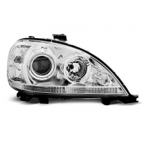 Faros Delanteros Mercedes W163 Ml M-Klasa 09.01-05 Cromado