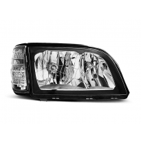 Faros Delanteros Mercedes W140 S-Klasa 03.91-10.98 Negro