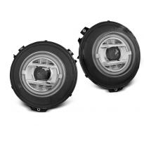 Faros Delanteros Xenon Luz Diurna Para Mercedes G-Class W463 07-17