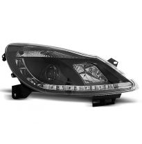 Opel Corsa D 04.06- Faros Delanteros Luz Diurna Fondo Negro