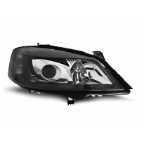 Faros Delanteros Opel Astra G 09.97-02.04 Negro H7