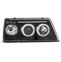 Faros Delanteros Angel Eyes Peugeot 205 09.83-10.96 Fondo Negro