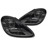 FAROS LED NEGROS para PORSCHE BOXSTER CAYMAN 718 2016-