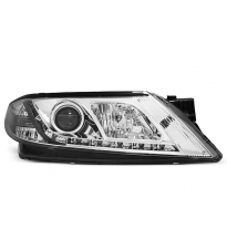 Renault Laguna 2 01-03.05 Faros Delanteros Luz Diurna Cromados