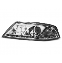 Skoda Octavia 2 03.04-08  Xenon D1s Faros Delanteros Luz Diurna Cromados