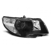 Faros Delanteros Skoda Superb 08-12  Negro