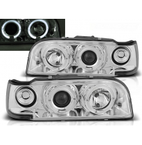 Faros Delanteros Angel Eyes Volvo 850 92-12.96 Cromados