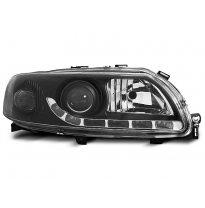 Volvo S60 V70 00-04 Negro Faros Delanteros Luz Diurna Tru Drl Ece-R87