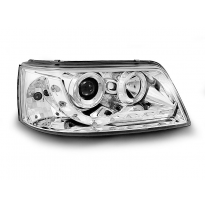 Vw T5 04.03-08.09 Faros Delanteros Luz Diurna Cromados