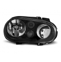 Faros Delanteros Vw Golf 4 09.97-09.03 Negro