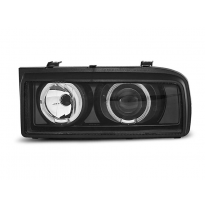 Faros Delanteros Angel Eyes Vw Corrado 88-95 Fondo Negro