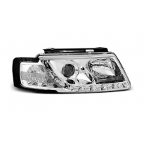 Vw Passat B5 3b 11.96-08.00 Faros Delanteros Luz Diurna Cromados