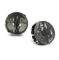 Faros Delanteros Vw Golf 1 05.74-07.83 Ahumado Externo
