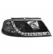 Vw Passat 3bg 09.00-03.05 Faros Delanteros Luz Diurna Tru Drl Ece-R87 Negro