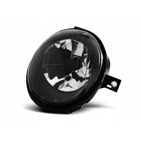Faros Delanteros Vw Lupo 98-05  Negro