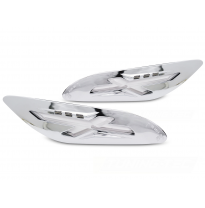 INTERMITENTE TRASERO CROMADA LED PARA VESPA SPRINT / PRIMAVERA 150cc