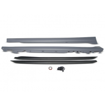 Pareja De Taloneras Performance Style Negro Matt Para Bmw G20/G21 19-