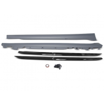 Pareja De Taloneras Performance Style Negro Brillo Para Bmw G20/G21 19-