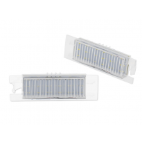 LUCES LED DE MATRICULA compatible con ALFA ROMEO 147 156 159 166 GT SPIDER