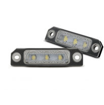 LUCES DE MATRICULA FORD FOCUS MK2 8-10 / FUSION / MUSTANG 10-13 LED