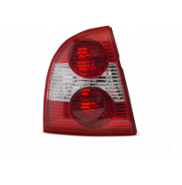PILOTO TRASERO ROJA BLANCA LADO IZQUIERDO TYC PARA VW PASSAT 3BG 00-05 SEDÁN