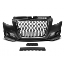 Paragolpes Delantero Audi A3 08-12 Rs Style Cromado Negro Pdc