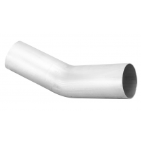 AEM Tuberia universal TUBE; 3.5&quot; DIA. AL, 30 DEG BEND, 1D